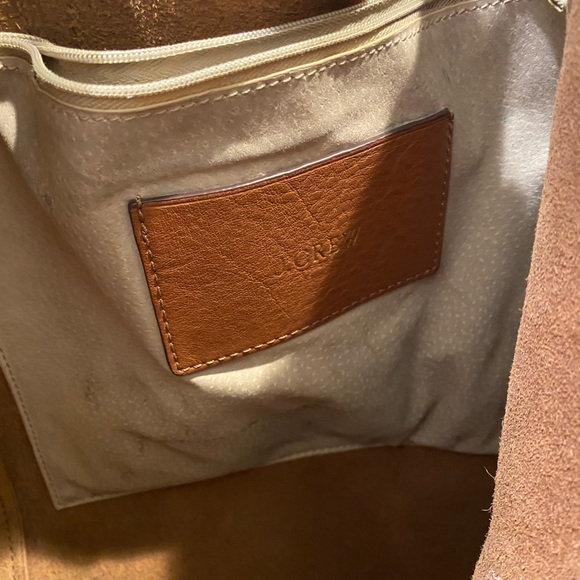 J. Crew Leather Tote Bag - Picture 3 of 4